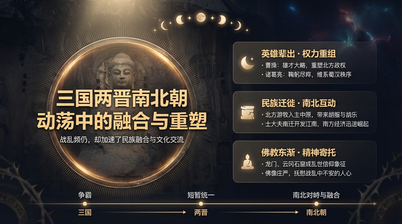 结果 · 三国两晋南北朝